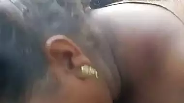 Desi cheap village randi in forest sucking dick of client