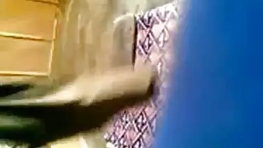 Young servant guy fucking his mistress on the floor