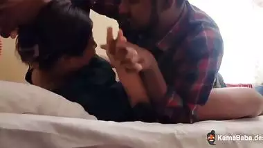 Sucks stepsister’s big boobs and pussy in Bangla sex